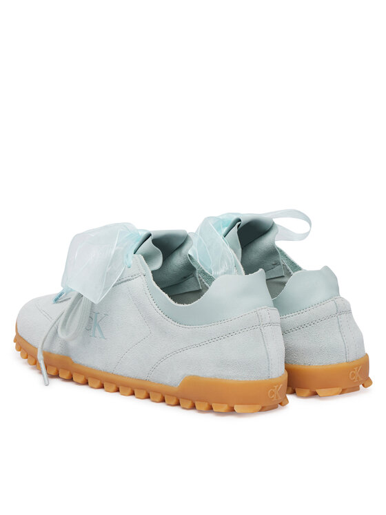 Calvin Klein Calvin Klein Sneakers Low Profile Run Mg Sue Db Laces HW0HW03150 Hellblau