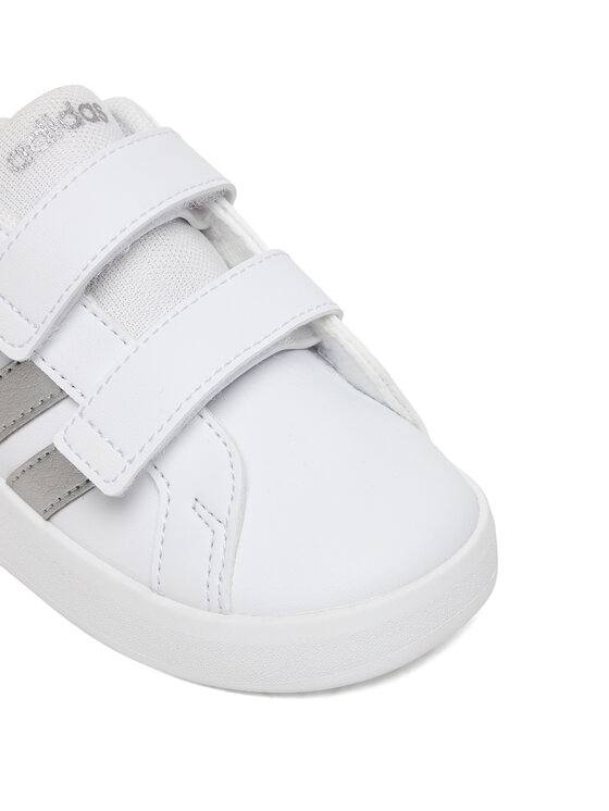 adidas adidas Sneakersy Grand Court 3.0 Infants JP9373 Biały