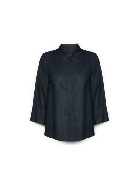 Elena Mirò Elena Mirò Koszula 5013P000322N065 Niebieski Boxy Fit