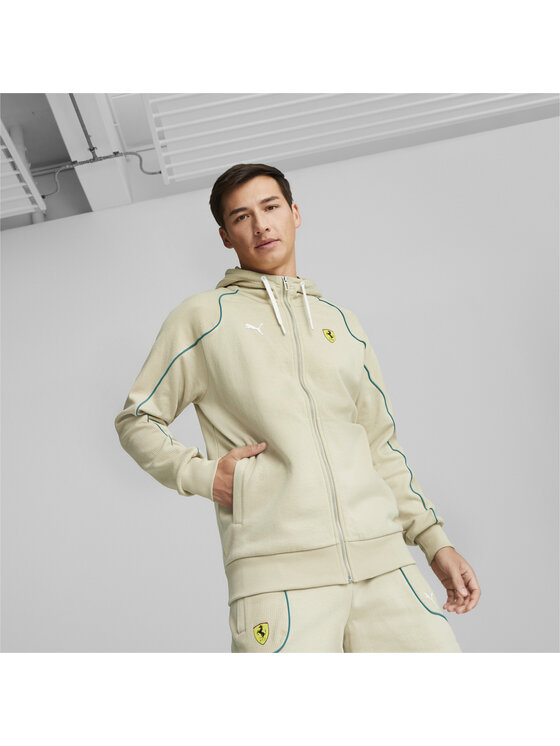 Puma Puma Bluza 538164 Beżowy Regular Fit
