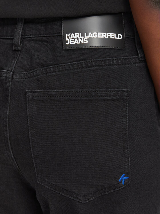 Karl Lagerfeld Jeans Karl Lagerfeld Jeans Дънки A4W10037 Черен Mom Fit