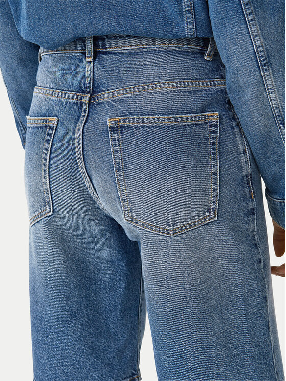 ONLY ONLY Bermudy Mate 15340976 Modrá Baggy Fit