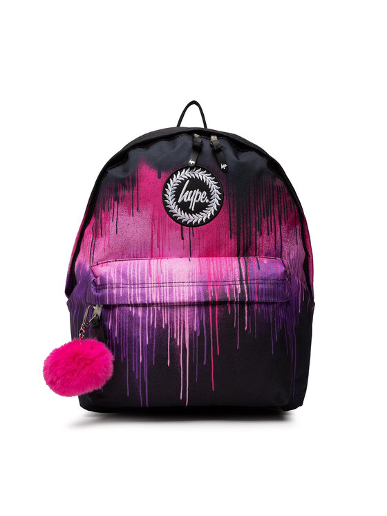 pink drip backpack