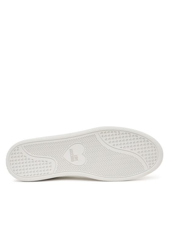 LOVE MOSCHINO LOVE MOSCHINO Sneakersy JA15112G1NIA010041 Biały
