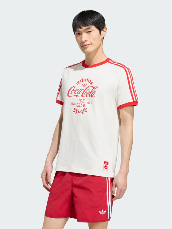 adidas adidas T-Shirt 165654 Biały Regular Fit