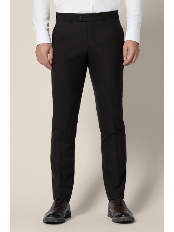 Lancerto Lancerto Garnitur Durham GA073225000004 Brązowy Slim Fit