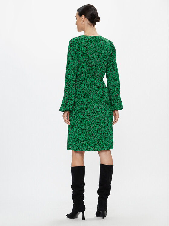 Vila Vila Rochie de zi 14092028 Verde Relaxed Fit