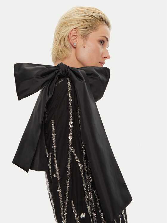 Bruuns Bazaar Bruuns Bazaar Sukienka koktajlowa Keiras BBW4158 Czarny Regular Fit
