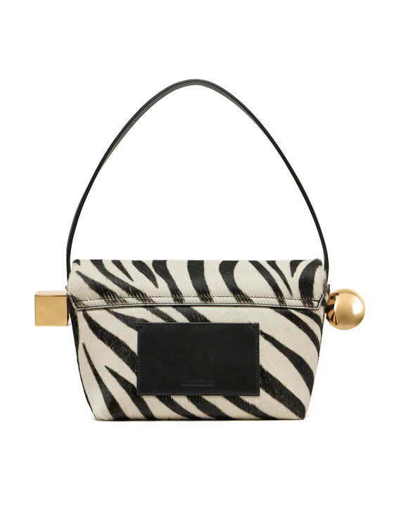 JACQUEMUS JACQUEMUS Käekott The Rond Carre 24H243BA383-3209 Valge