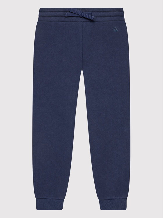 United Colors Of Benetton Pantaloni trening 39M2I0515 Bleumarin Regular Fit