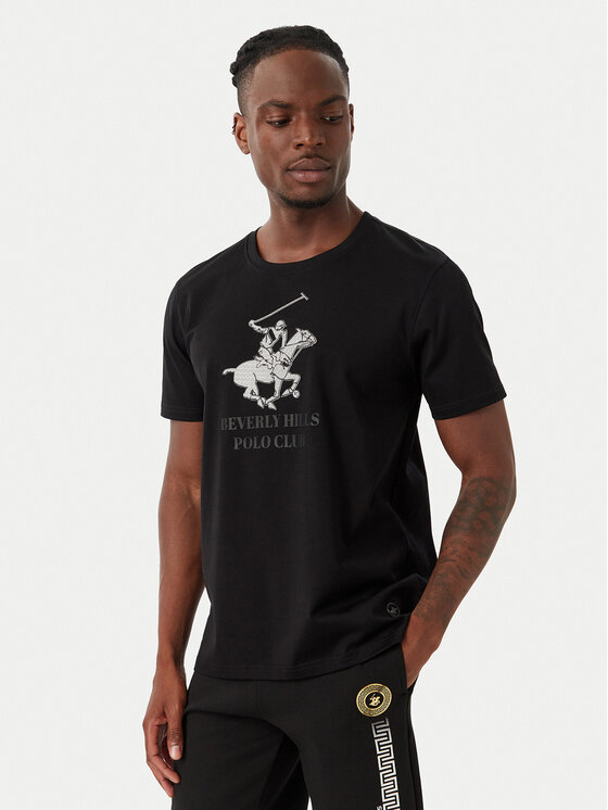 Beverly Hills Polo Club Tricou M1619-HR Negru Regular Fit