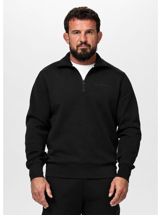 PITBULL PITBULL Bluza ARBOR Czarny Regular Fit