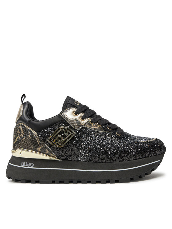 Liu Jo Sneakersy Maxi Wonder 01 BF4001 TX007 Čierna