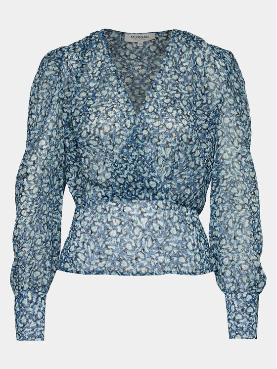 Morgan Morgan Blusa 241-OLAGO.F Blu Regular Fit