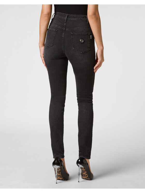 PHILIPP PLEIN PHILIPP PLEIN Jeansy 1247 Czarny Slim Fit