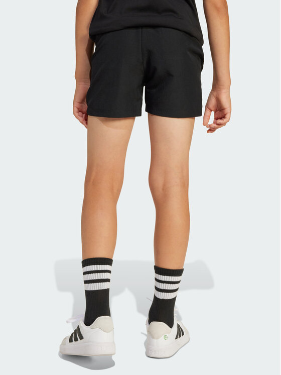 adidas adidas Szorty materiałowe 155857 Czarny Regular Fit