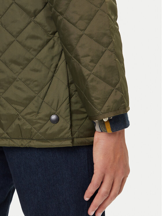 Barbour Barbour Prehodna jakna MQU0001OL91 Khaki Regular Fit