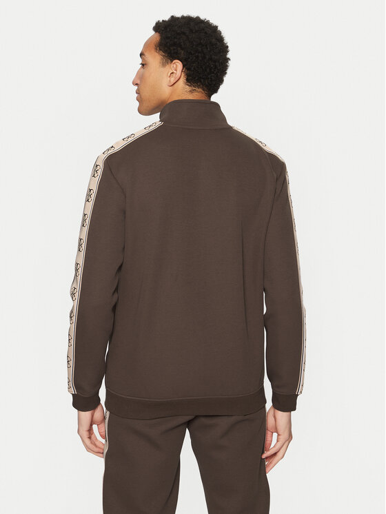 Guess Guess Bluză Z2YQ10 KB3P2 Maro Regular Fit