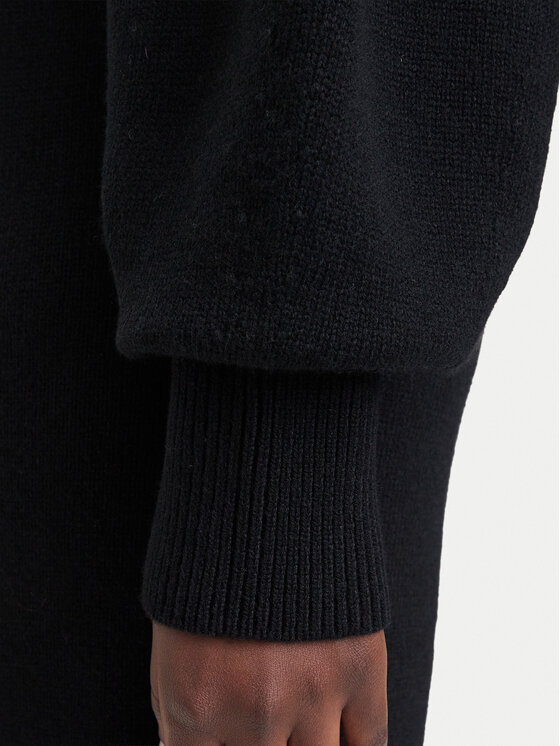 HUGO HUGO Трикотажна сукня Sorelleny 50571230 Чорний Oversize