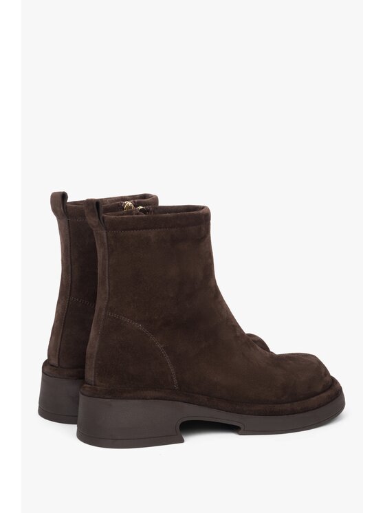 Estro Estro Členková obuv ER00118228 Hnedá