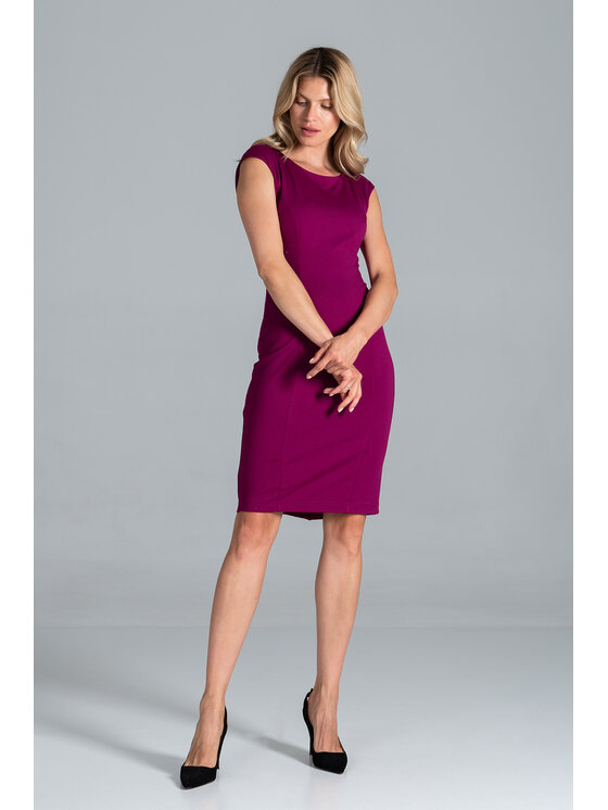 FIGL FIGLFIGL Vestito M834 Rosa Slim Fit