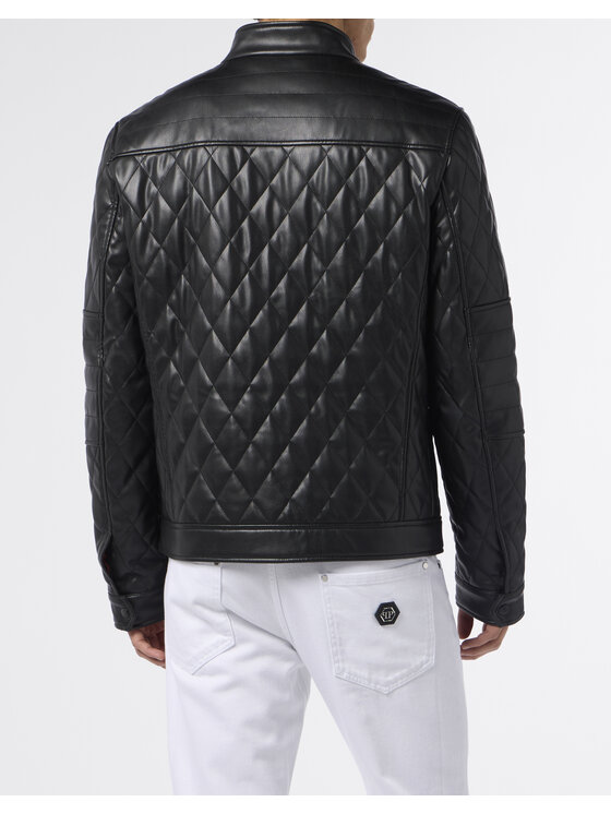 PHILIPP PLEIN PHILIPP PLEIN Giubbotto piumino 28619 Nero Regular Fit