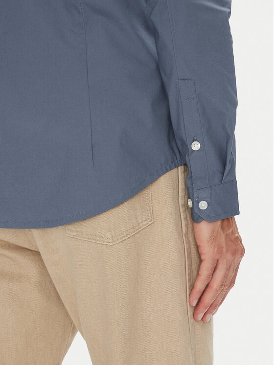 Tommy Jeans Tommy Jeans Сорочка Original DM0DM04405 Голубий Slim Fit