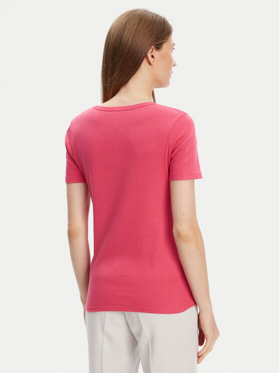 United Colors Of Benetton United Colors Of Benetton T-krekls 3GA2E16A2 Rozā Regular Fit