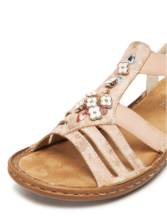Rieker Rieker Sandali 60855-31 Roza