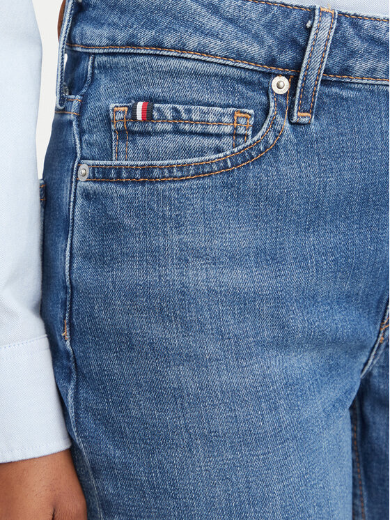 Tommy Hilfiger Tommy Hilfiger Jeansy WW0WW46721 Niebieski Slim Fit