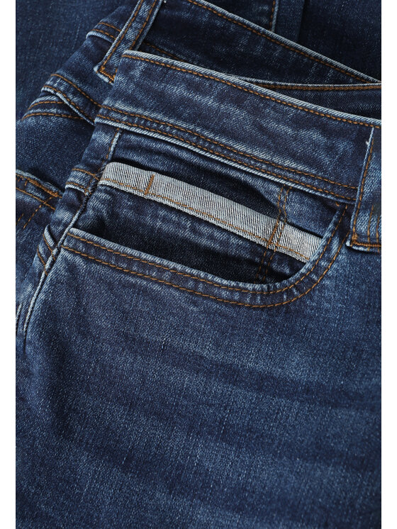 TATUUM TATUUM Jeansy ALANO Tmavomodrá Fitted Fit
