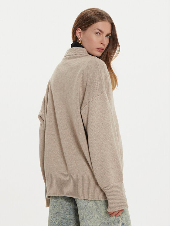 ViCOLO ViCOLO Kardigan 55007S Brązowy Regular Fit