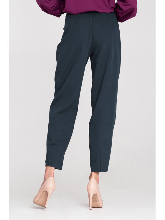 NIFE NIFE Dámské kalhoty SD120 Tmavomodrá Baggy Fit