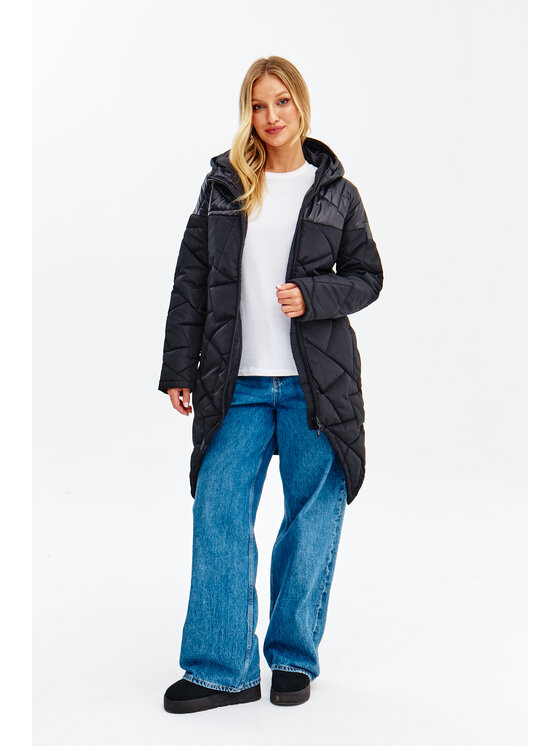 NAOKO NAOKO Kurtka zimowa Iceberg Midnight Traveller Czarny Regular Fit
