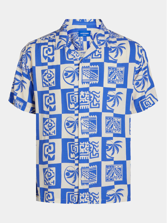 Jack&Jones Jack&Jones Košile Jorluke 12255727 Barevná Relaxed Fit
