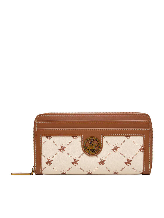 Beverly Hills Polo Club Beverly Hills Polo Club Портфейл CEO-BHPC-W1-001-AW25 Екрю