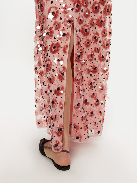 ROTATE ROTATE Coctailkleid Gillia 1129561922 Rosa Regular Fit
