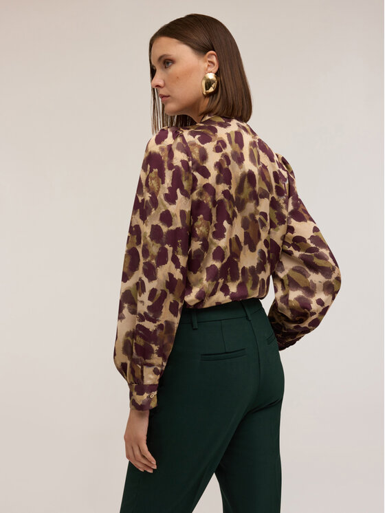Motivi Motivi Blusa 2036Q001939N0S5 Verde Regular Fit