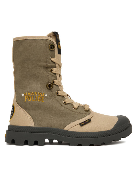 Palladium Palladium Žygio batai Baggy Hawkins Police 94623-308-M Žalia