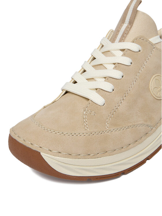 Rieker Rieker Sneakersy 44562-62 Béžová
