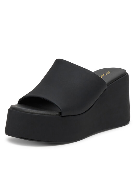 DeeZee DeeZee Pantoletten 2336-4 Schwarz
