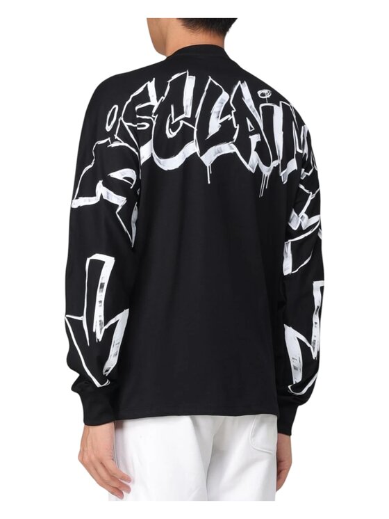DISCLAIMER DISCLAIMER T-shirt 24ids54505 Nero Regular Fit