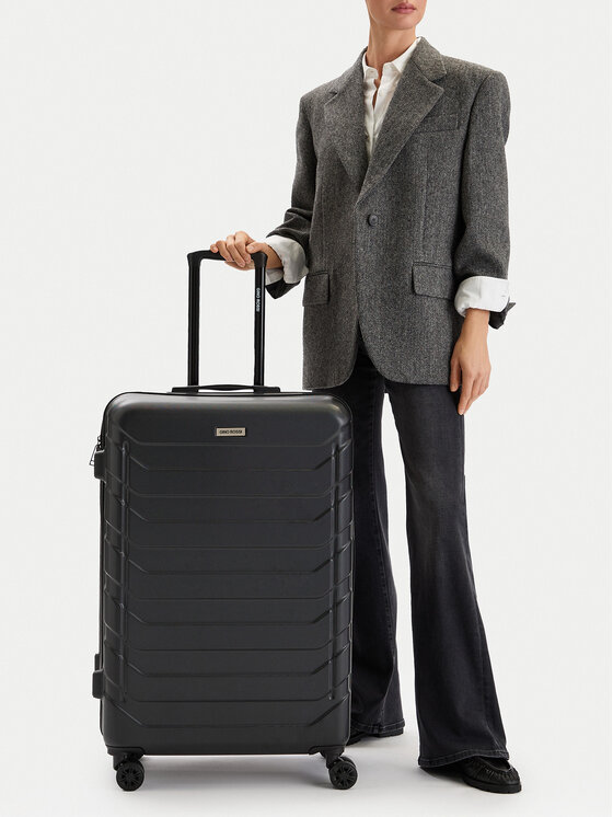 GINO ROSSI GINO ROSSI Голям куфар C-GIN-L-001-05-BLACK Черен