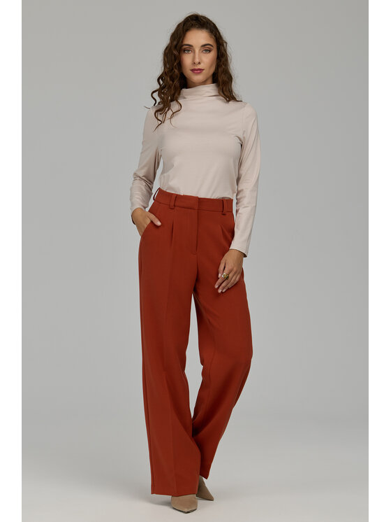 NIFE NIFE Halenka B235 Béžová Slim Fit