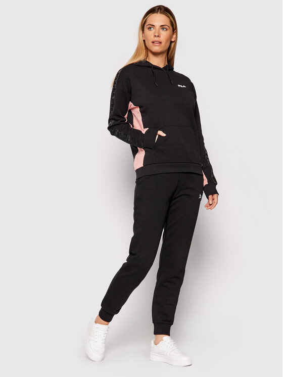 Felpa Nage 688987 Nero Regular Fit