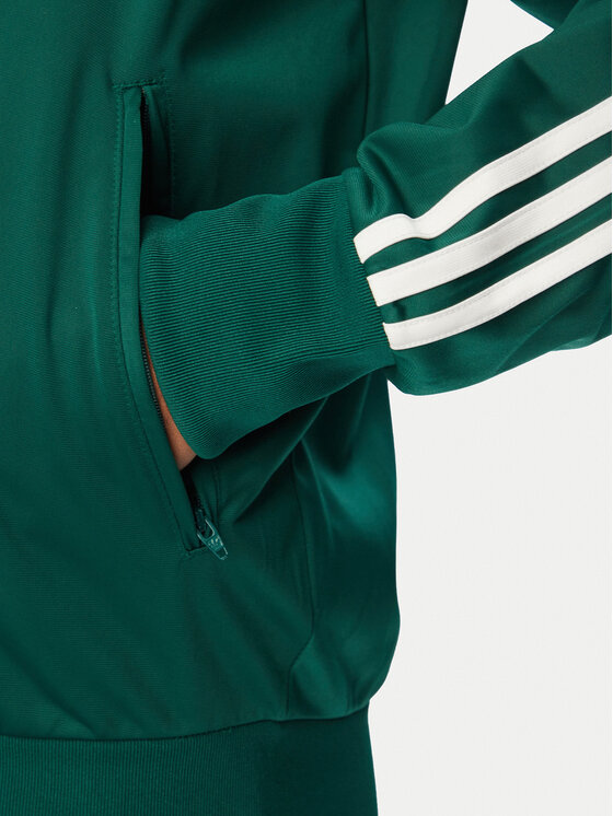 adidas adidas Світшот Firebird KD8314 Зелений Loose Fit
