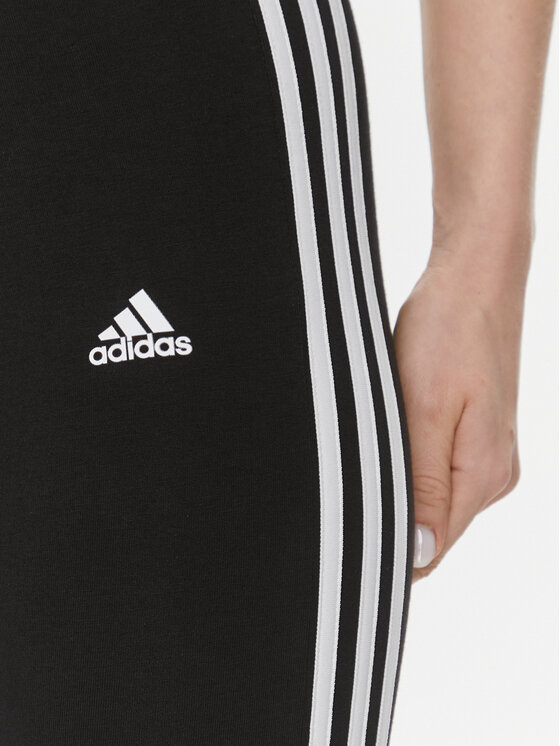 adidas adidas Colanți Loungewear Essentials 3-Stripes GL0723 Negru Extra Slim Fit