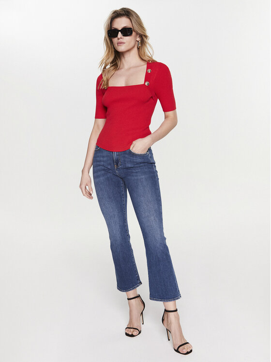 PINKO Pinko Džemper Attinio 100419 A0LD Crvena Slim Fit