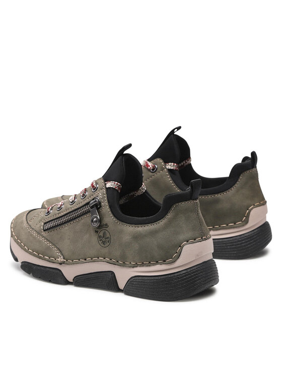 Rieker Sneakersy 45973-54 Zielony | Modivo.pl
