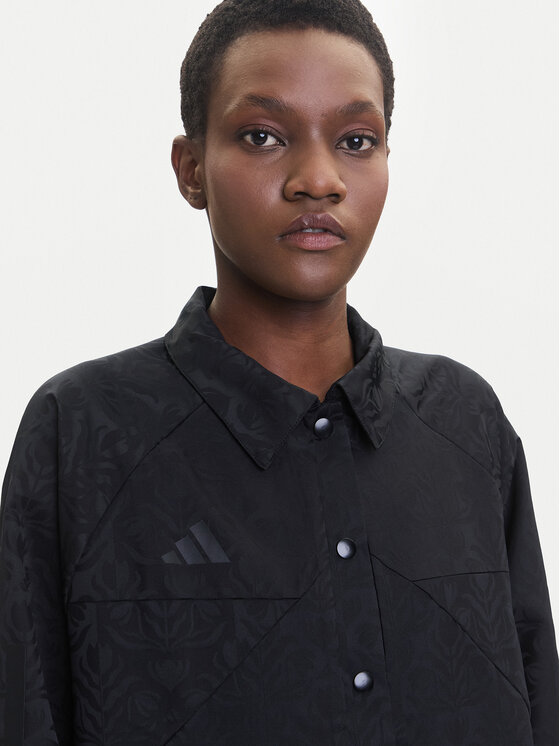 adidas adidas Πουκαμισοτζάκετ Tiro x Common Goal Coaches JL7647 Μαύρο Loose Fit